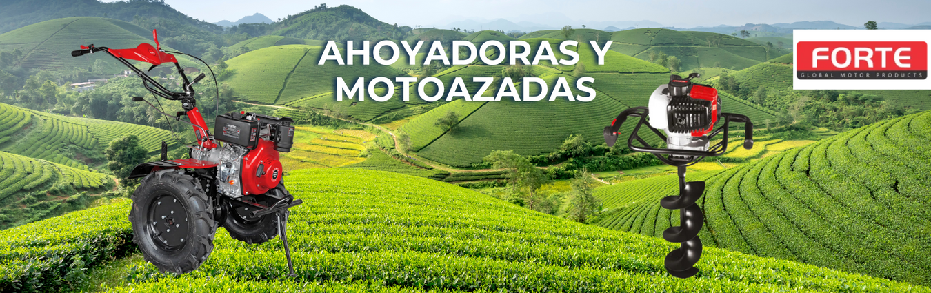 Ahoyadoras y Motoazadas