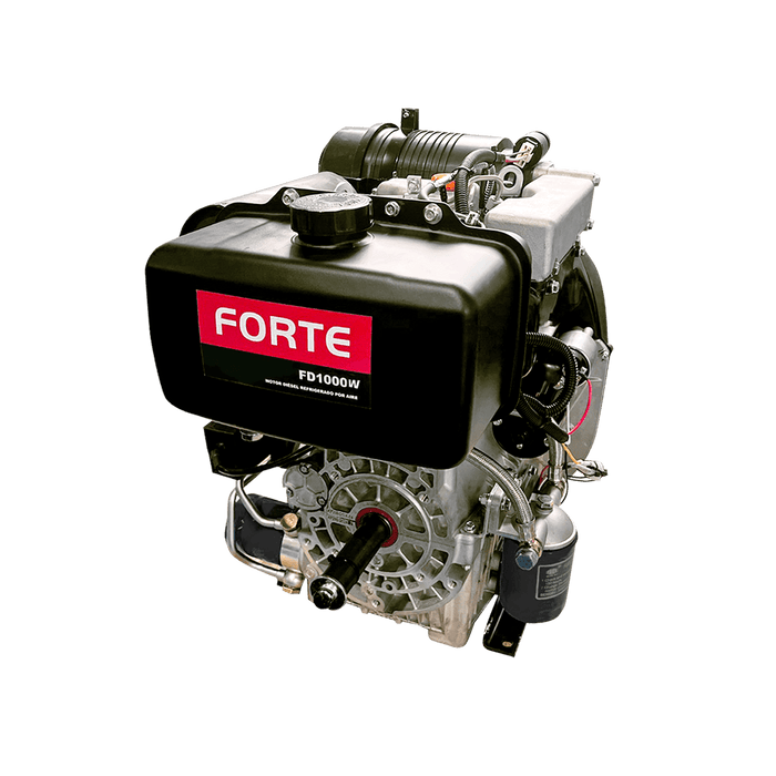 Motor Diesel de 24 Hp con Eje Rosca, Forte