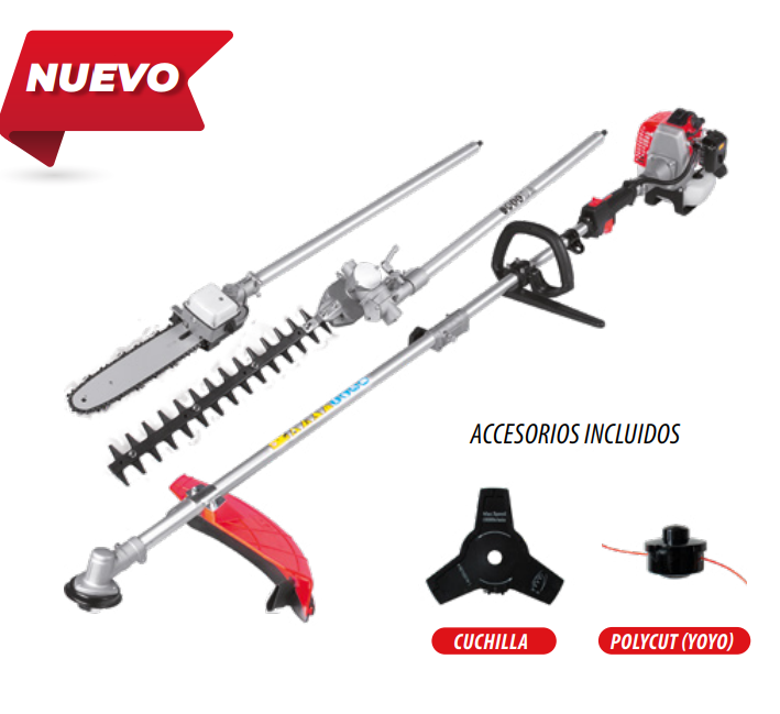 Guadañadora Multifuncional 3 en 1, Forte